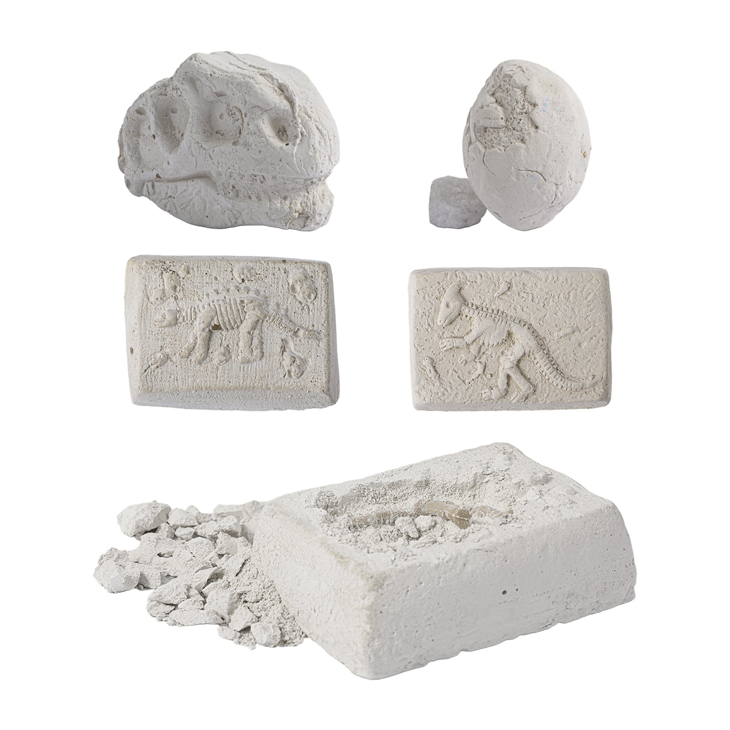 Dinosaur Fossil Digging Kit (5 in 1)