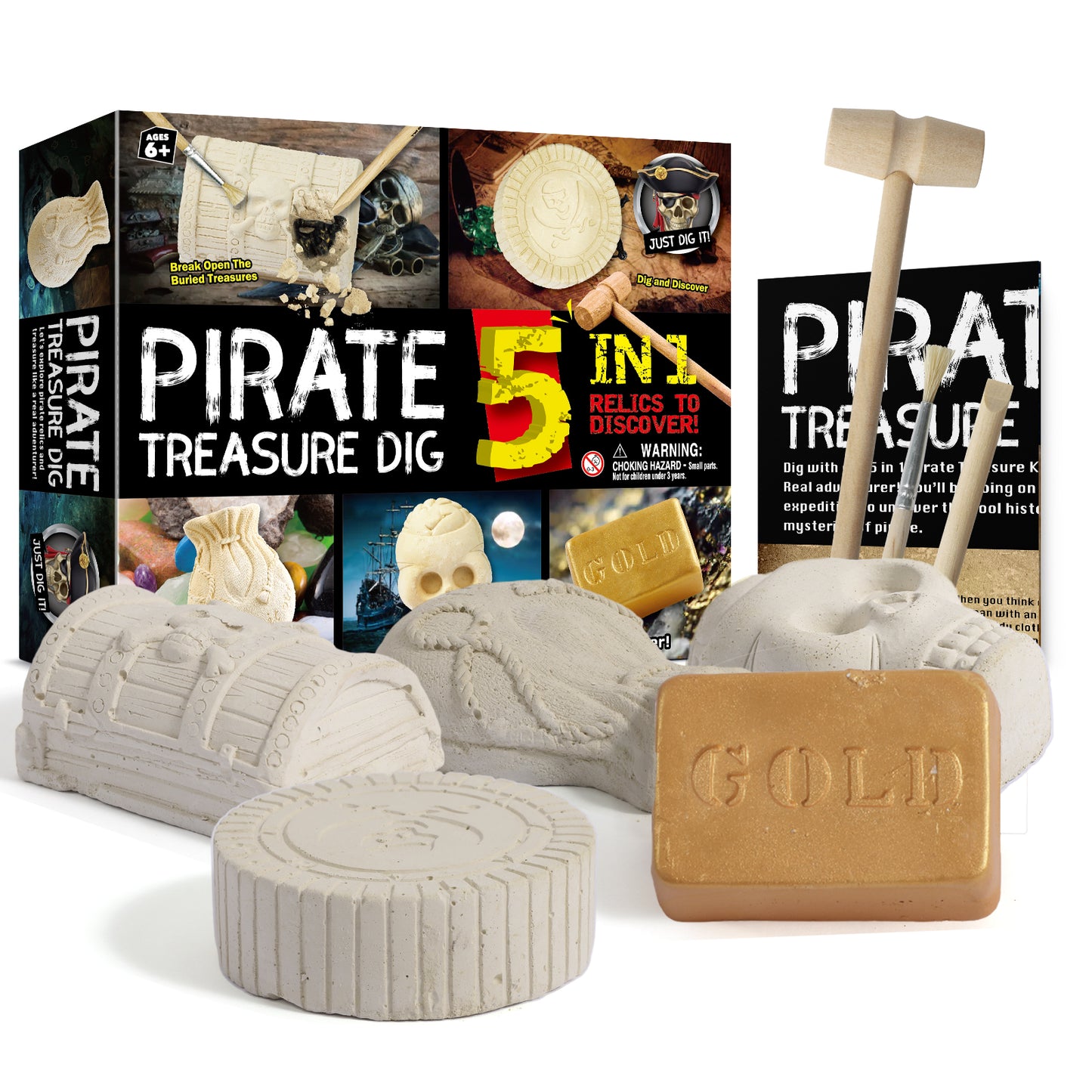 Pirate Dig Kit (5 in 1)
