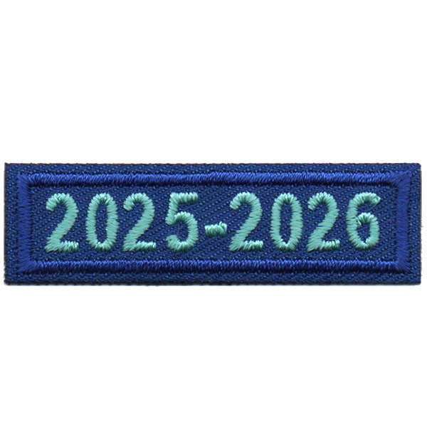 2025-2026 Blue Year Bar Patch