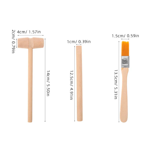 Dinosaur Fossil Digging Kit (5 in 1)