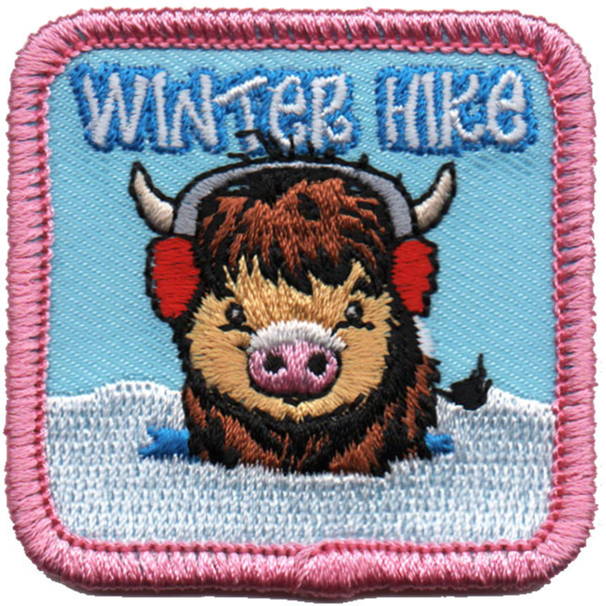 Winter Hike Patch