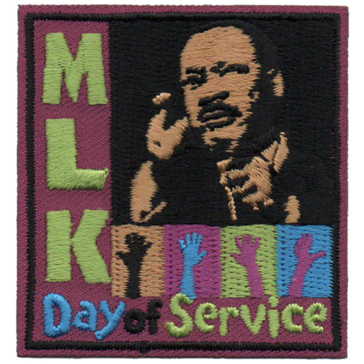 MLK Day of Service Patch