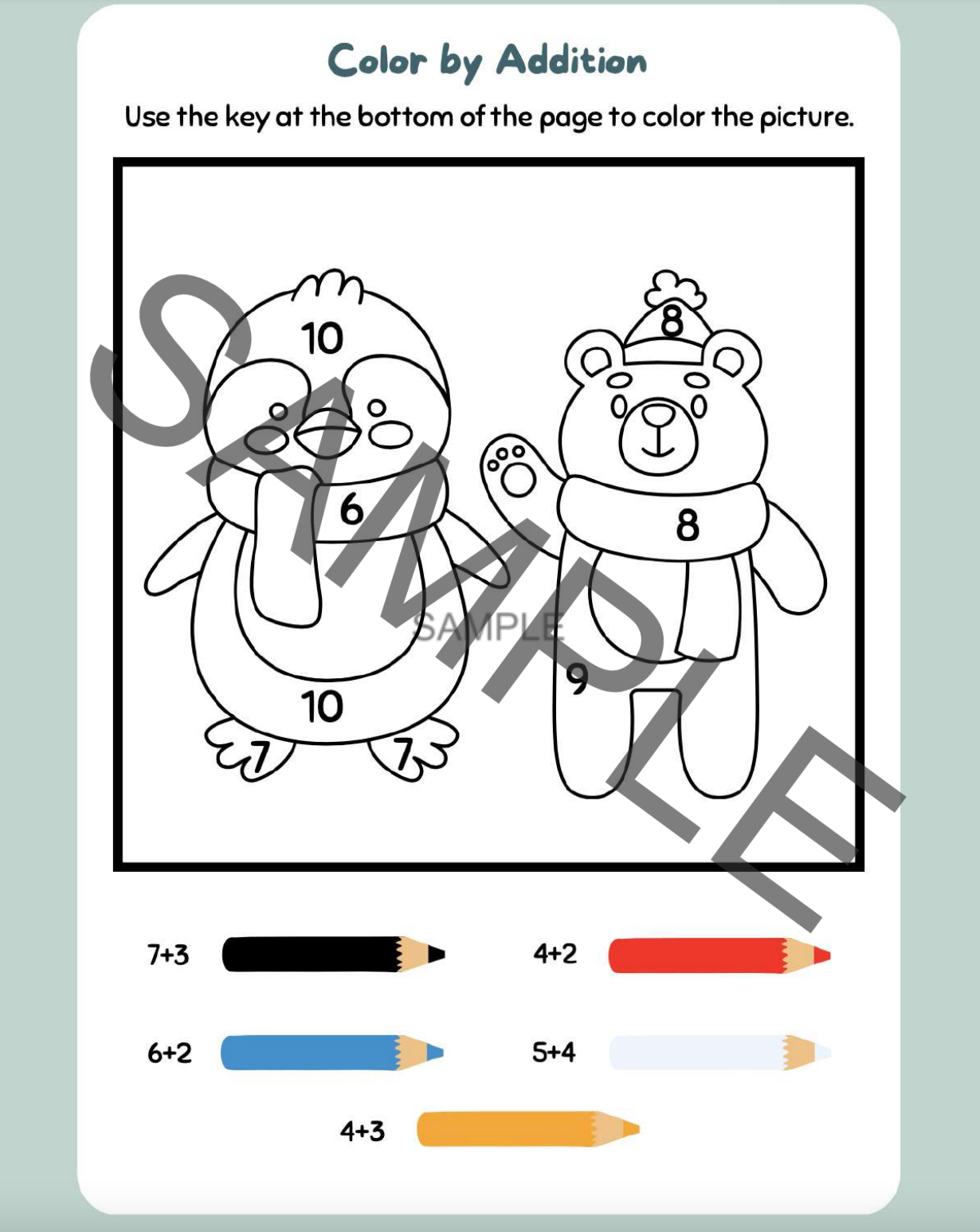 Winter Activity Book