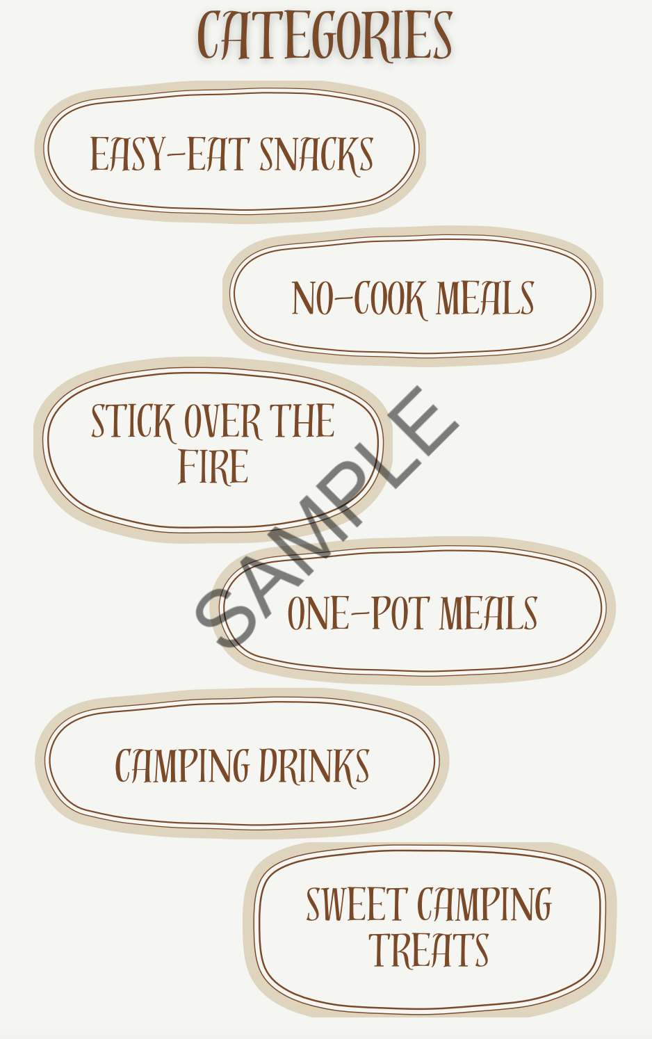 Camp Cookbook