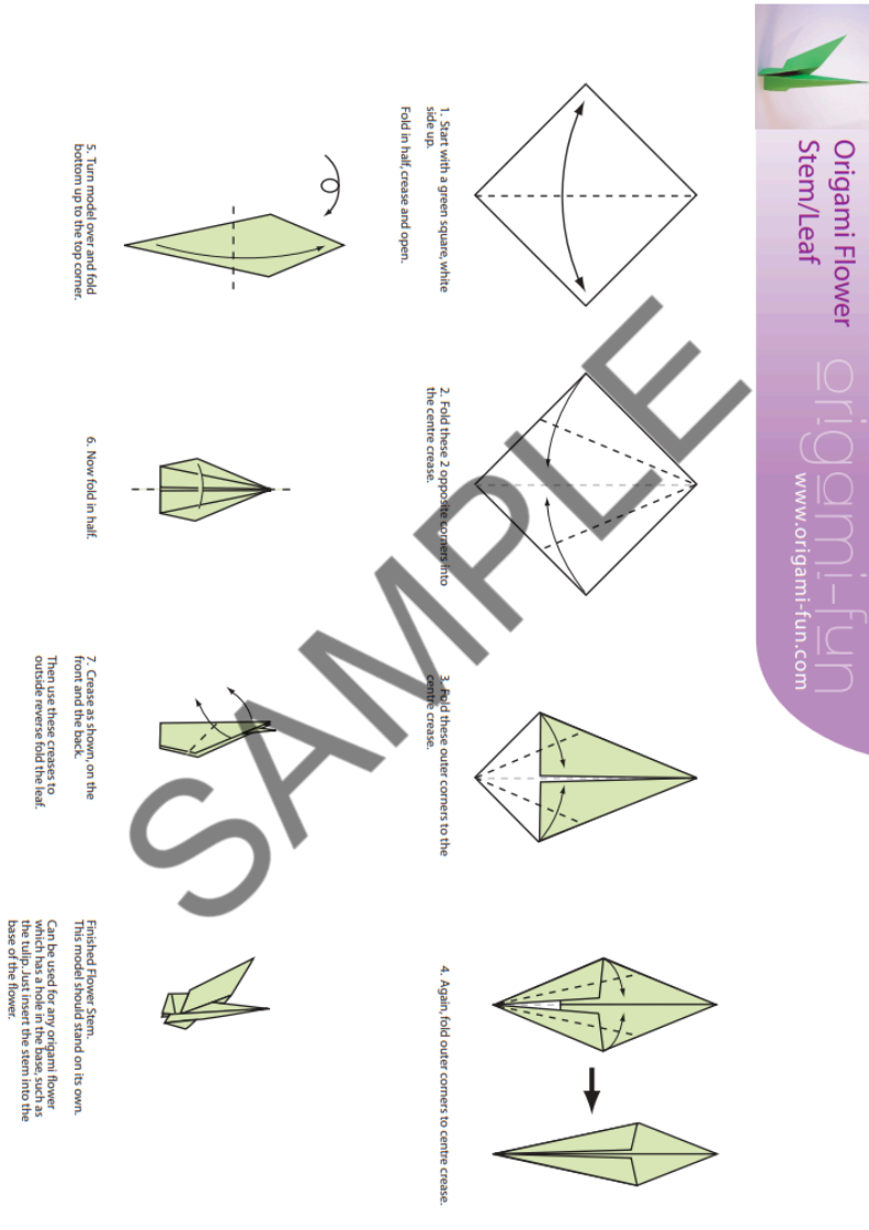 Origami Activity Booklet
