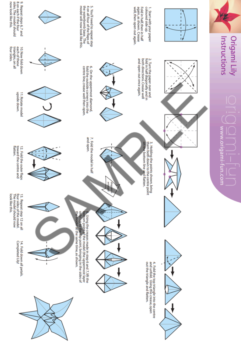 Origami Activity Booklet