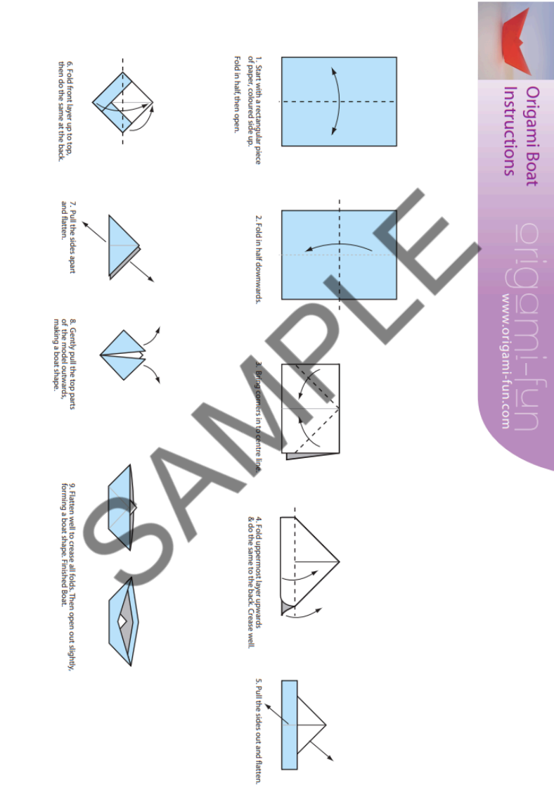Origami Activity Booklet