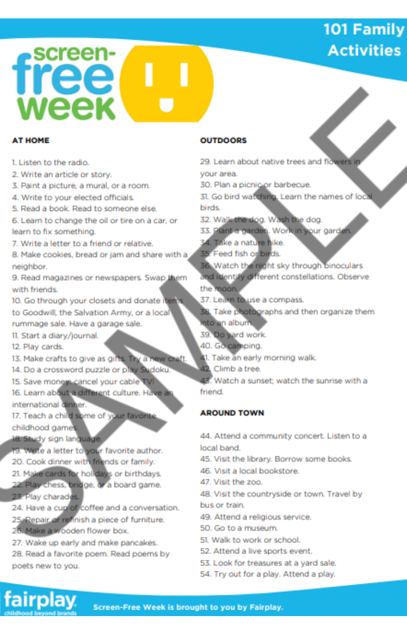 Unplugged Activities Book