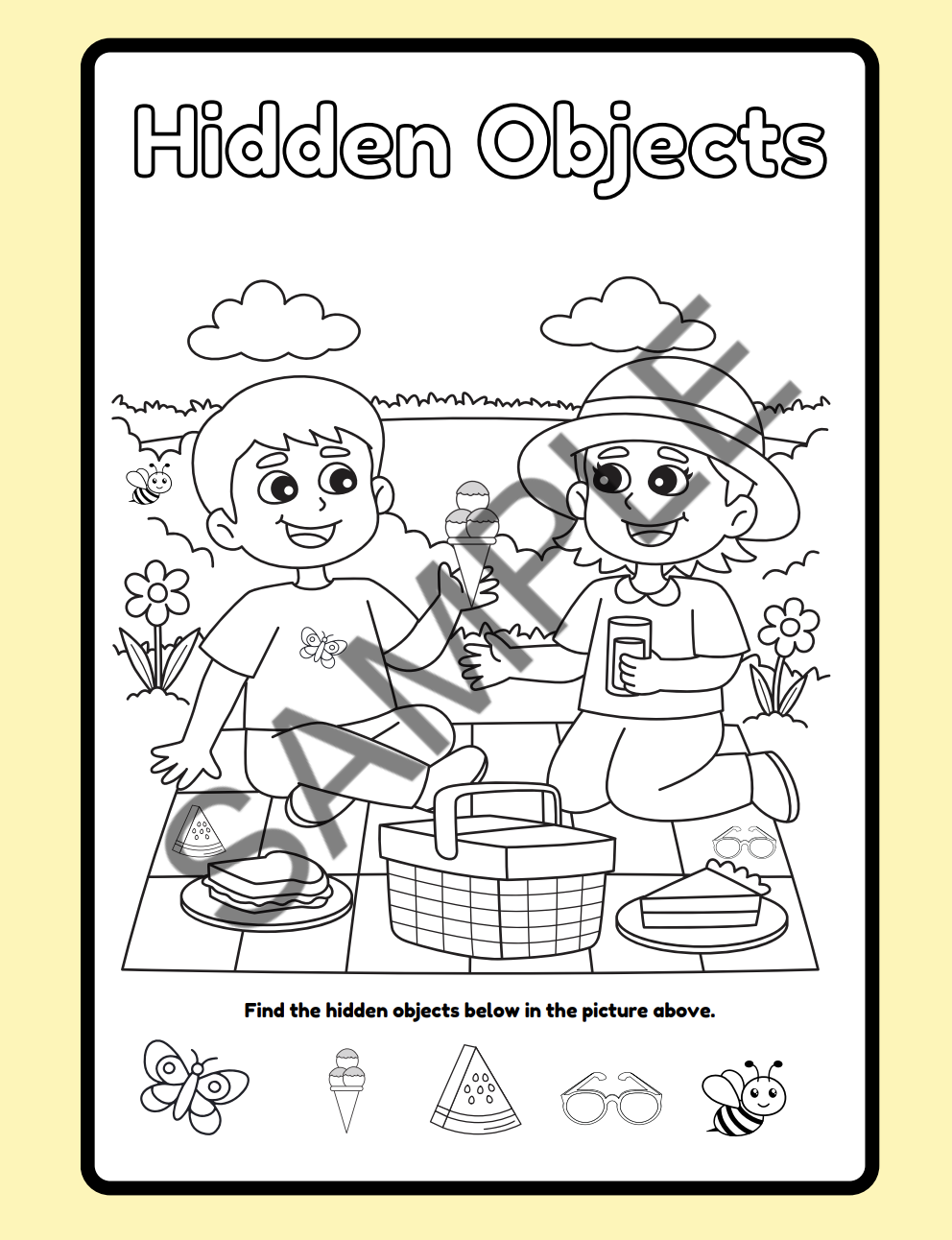 Summer Fun Coloring & Activity Book