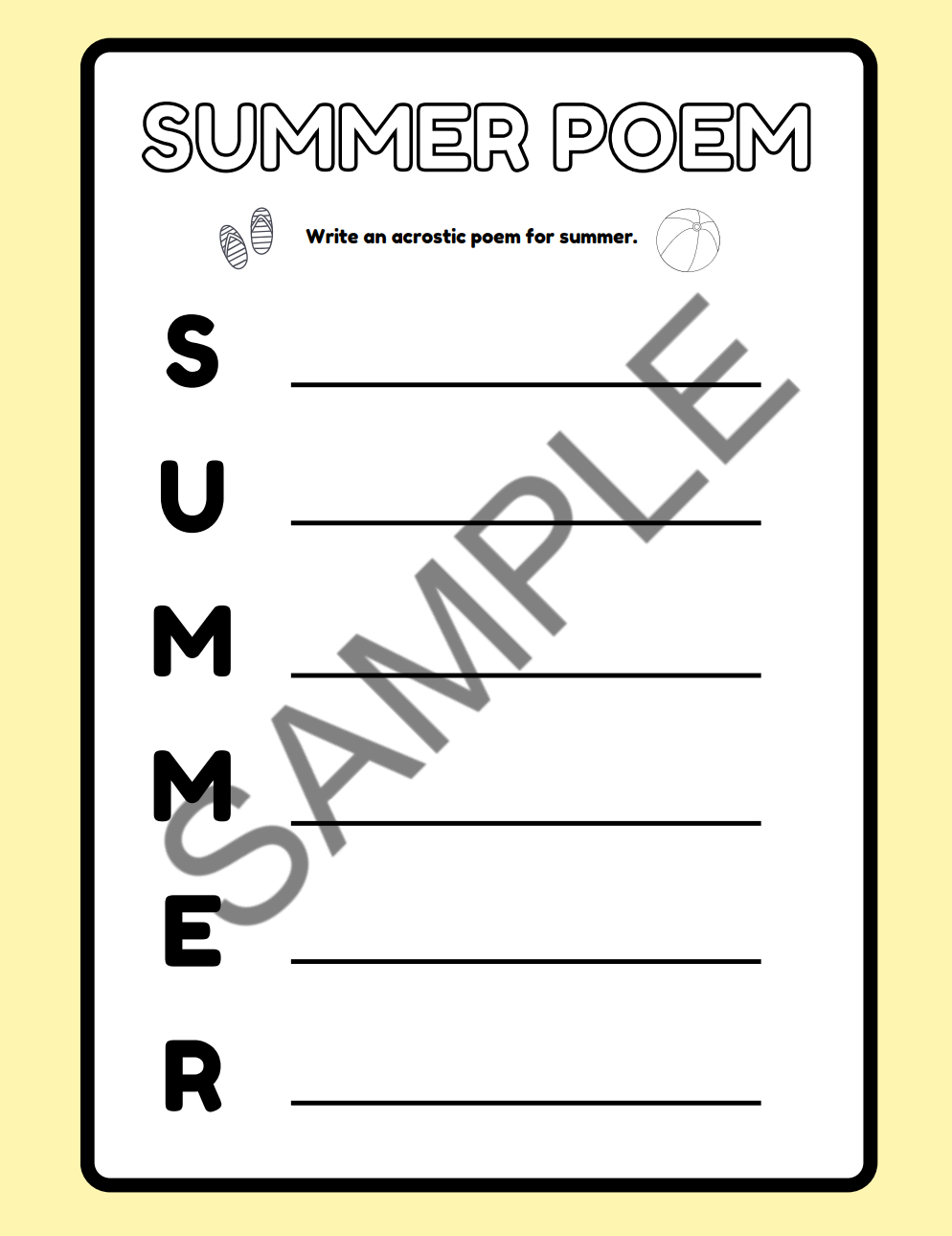 Summer Fun Coloring & Activity Book