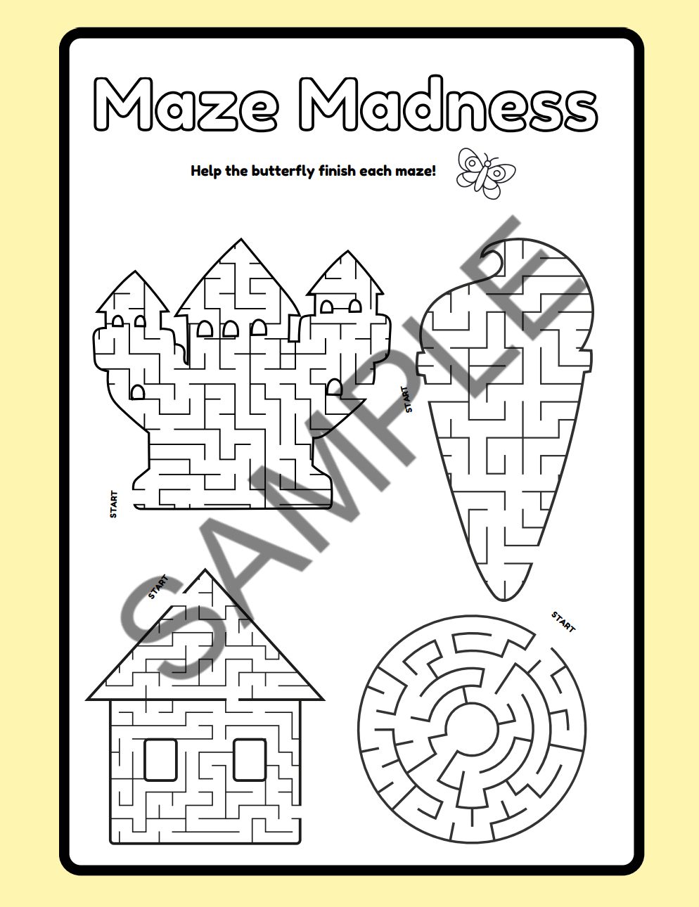 Summer Fun Coloring & Activity Book