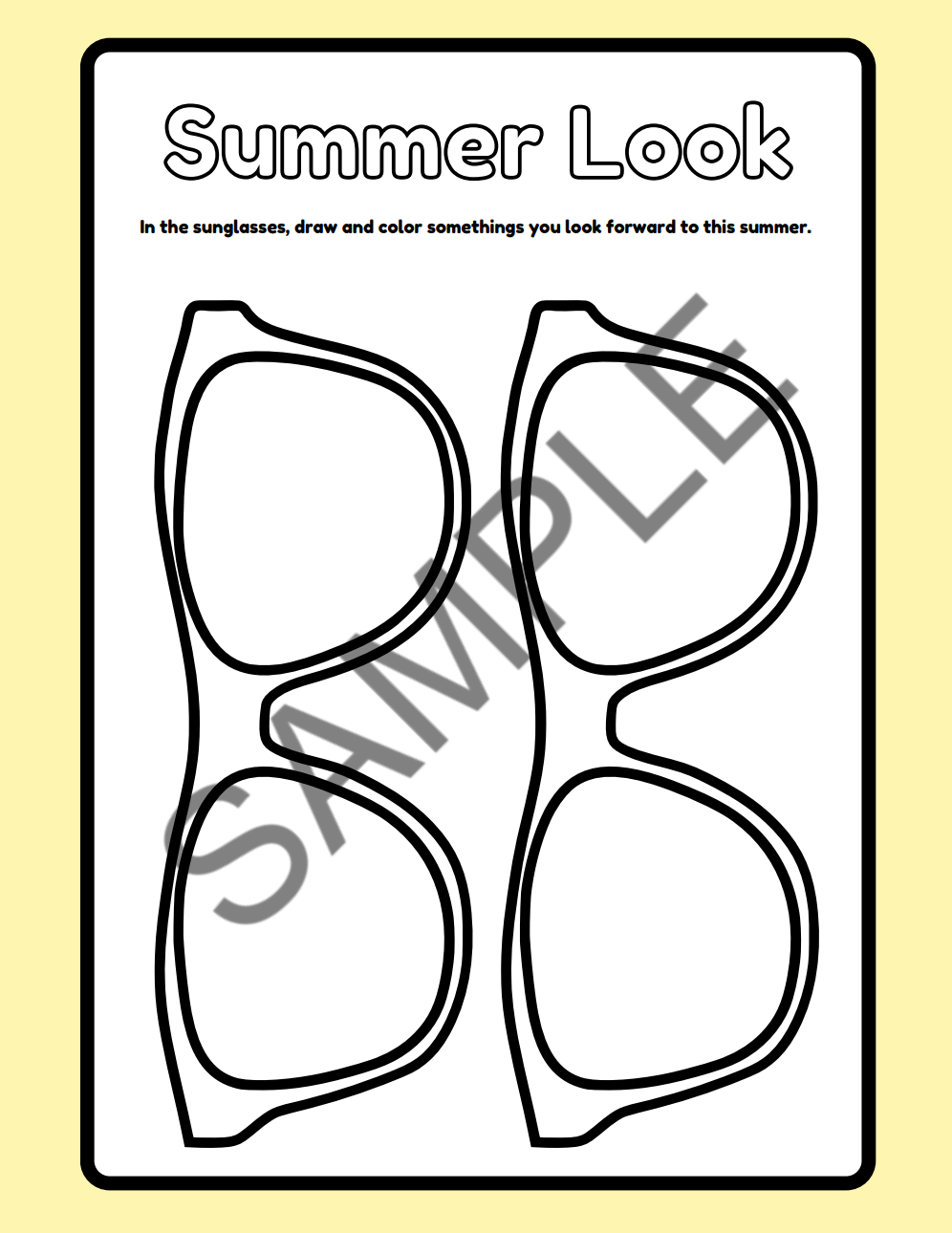 Summer Fun Coloring & Activity Book