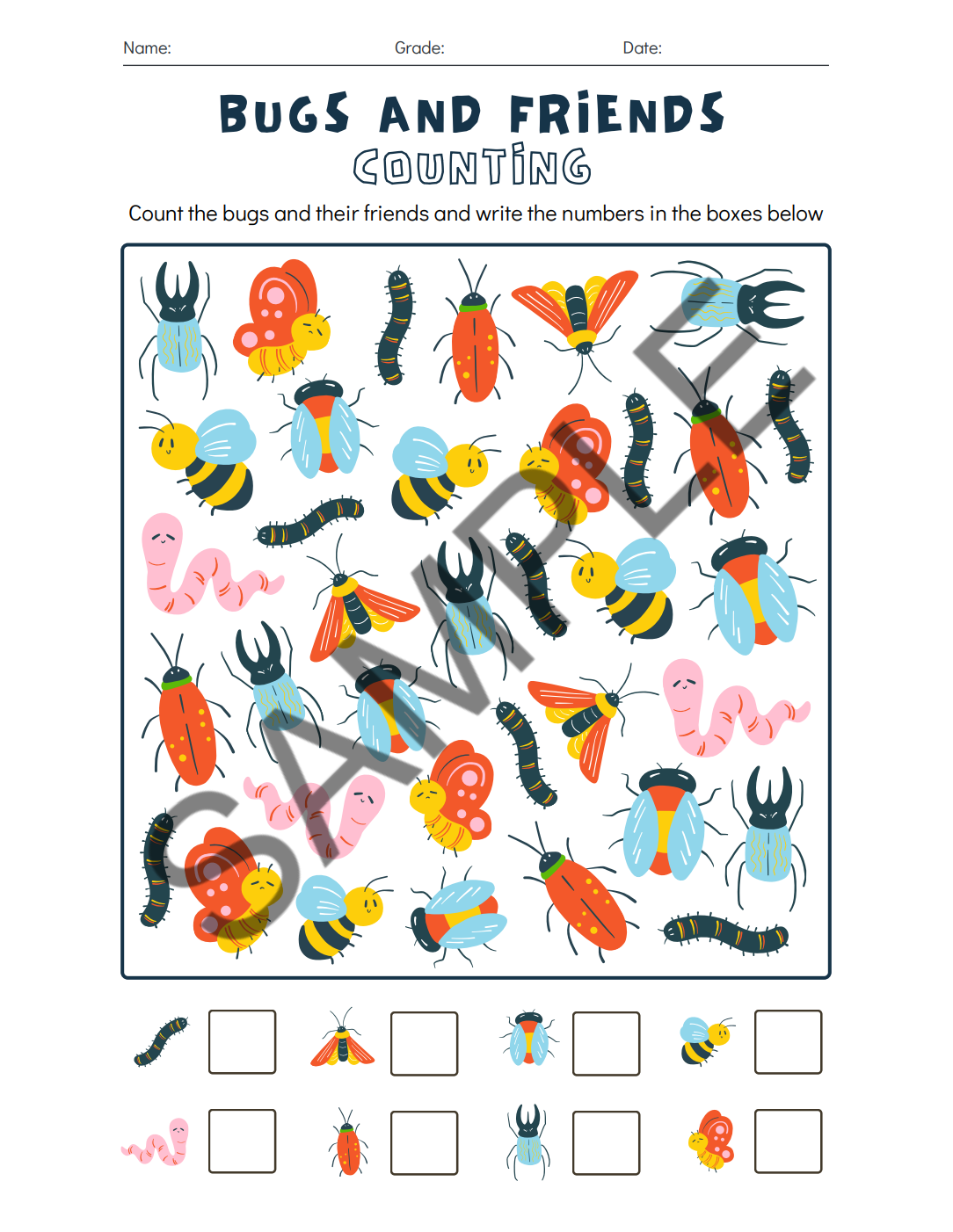Bugs & Insects Activity Book