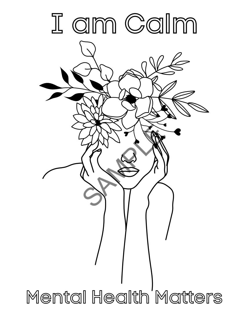 Mental Health Matters Coloring Book