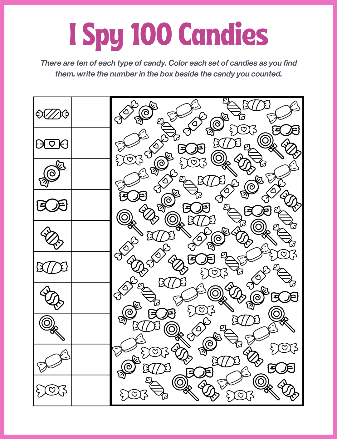 I Spy Activity Book