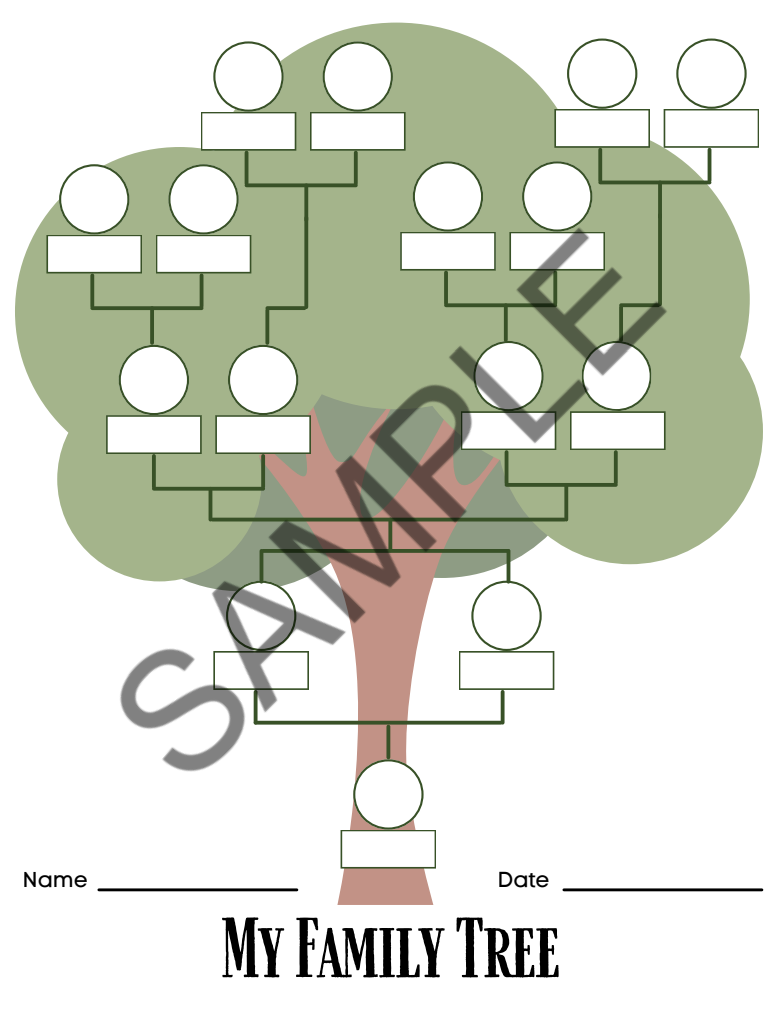 My Family Tree Activity Book