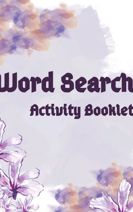 Word Search Activity Booklet