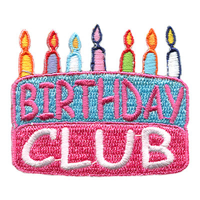 Birthday Club (Cake) Patch