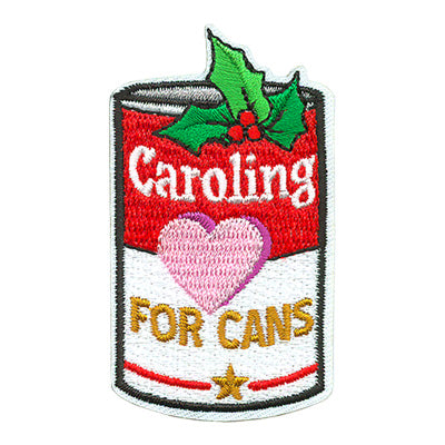 Caroling For Cans Patch