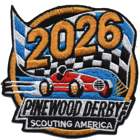 2026 Pinewood Derby Patch