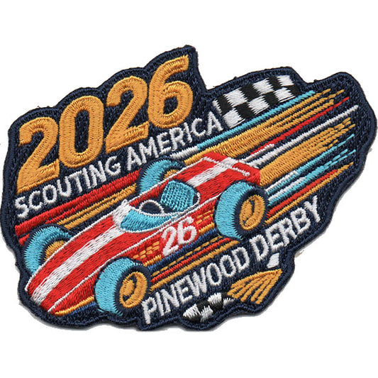 2026 Pinewood Derby Patch