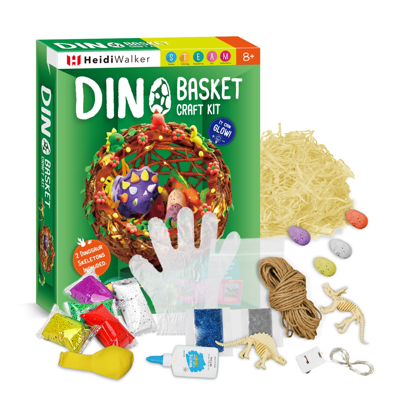 Dinosaur Basket Craft Kit