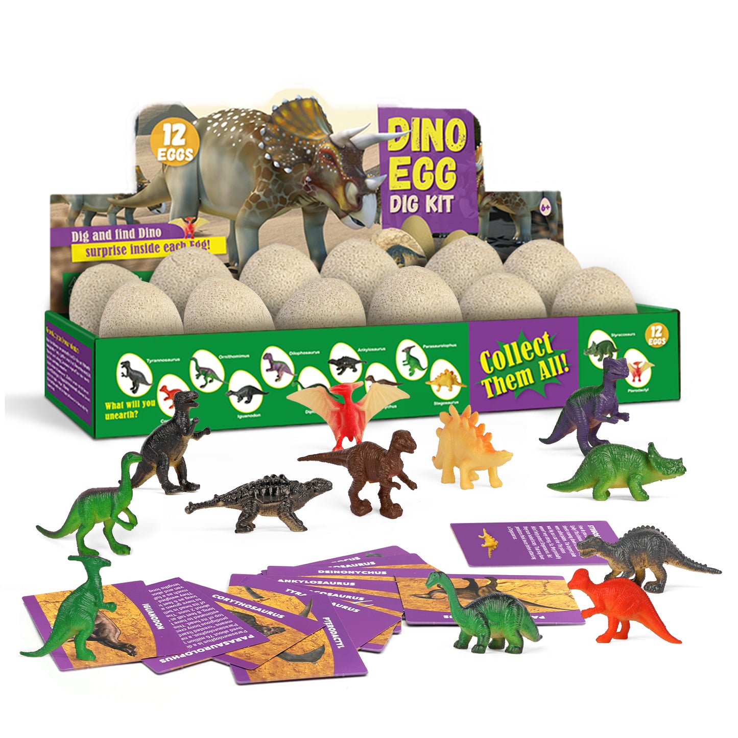 Dino Egg Dig Kit (12 Eggs!)