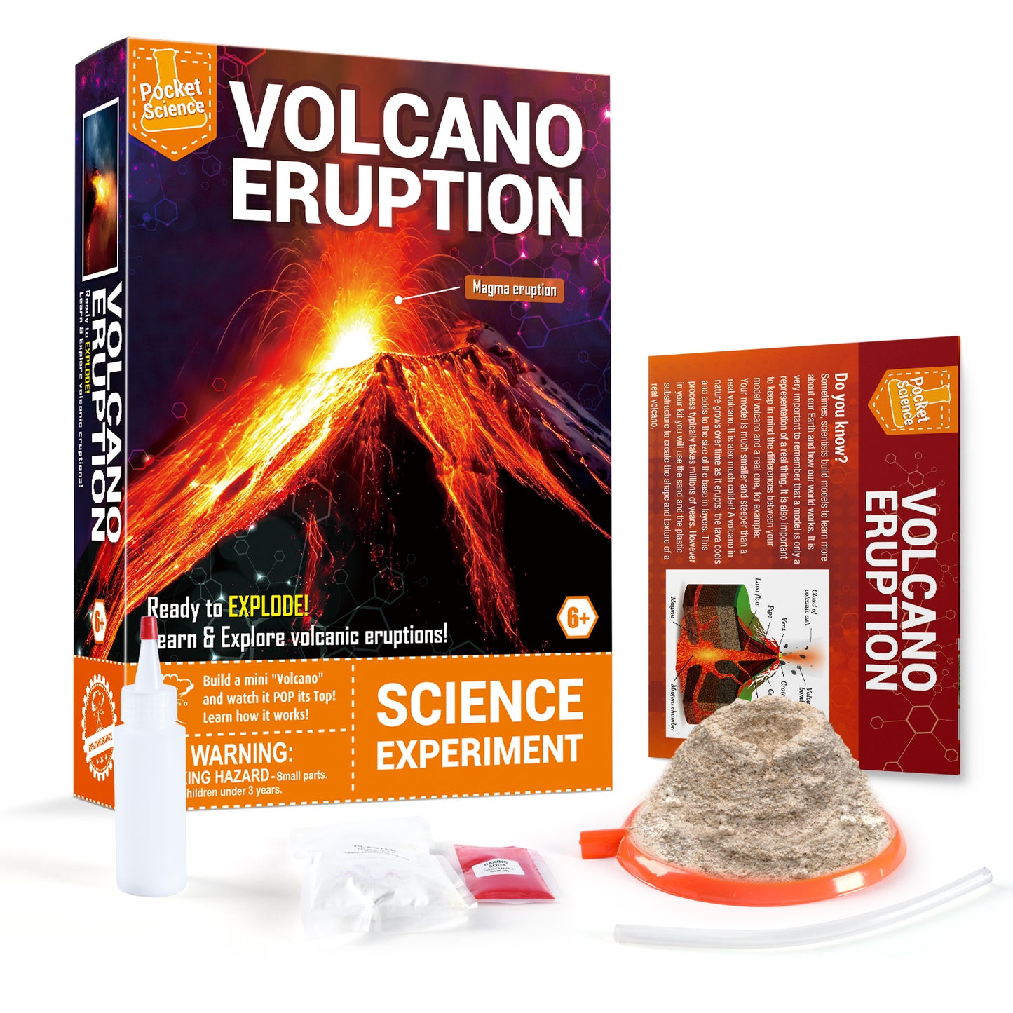 Volcano Making Kit (With Eruption!)