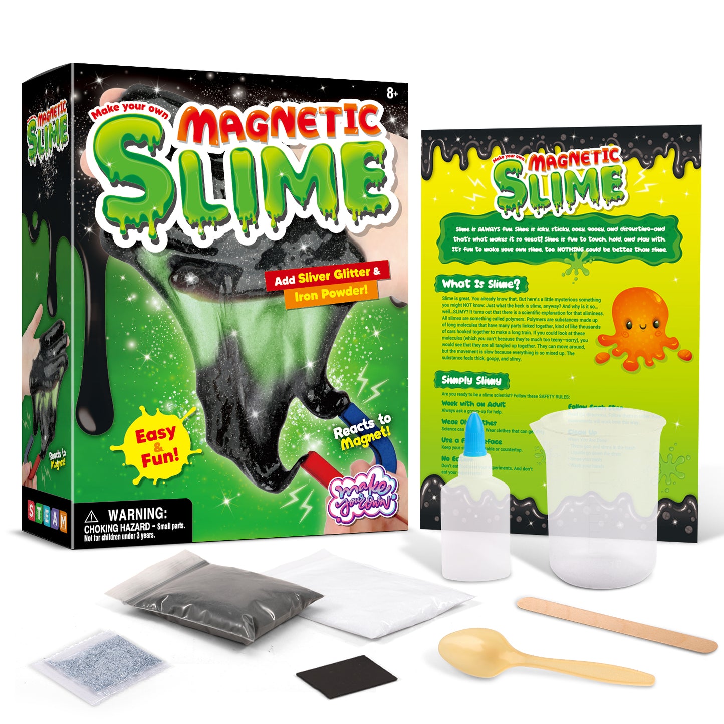 Make Magnetic Slime Kit