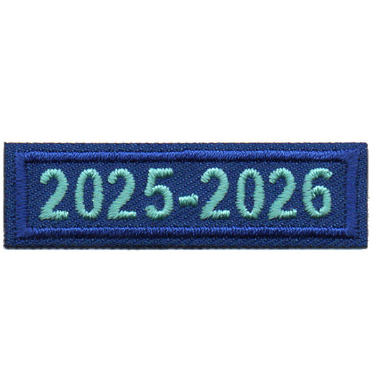 2025-2026 Blue Year Bar Patch