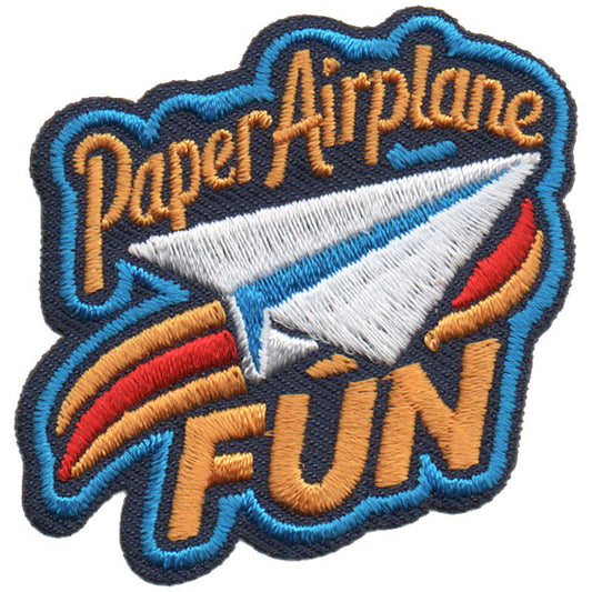 Paper Airplane Fun Patch