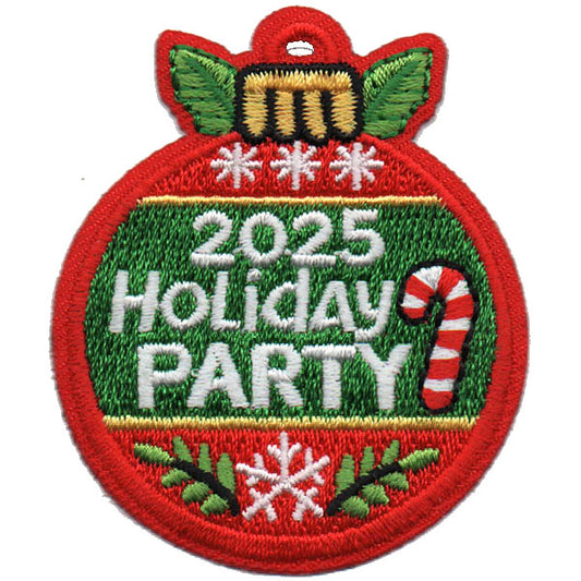 2025 Holiday Party Patch