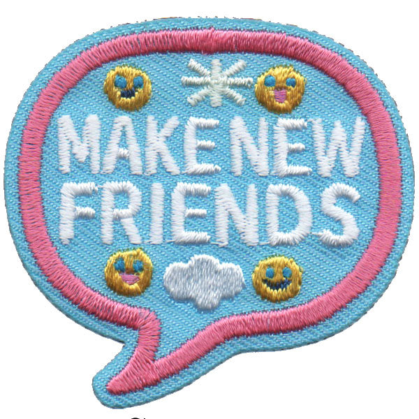 Make New Friends Patch