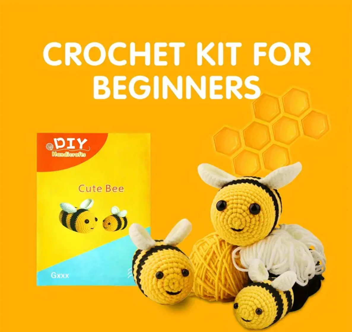 Bee Crochet Kit