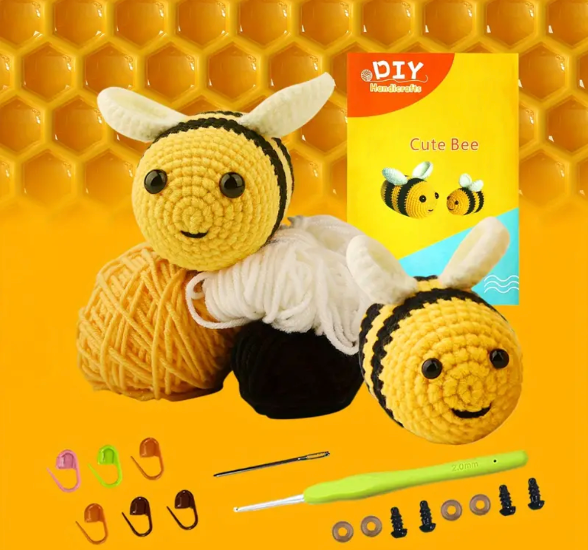 Bee Crochet Kit