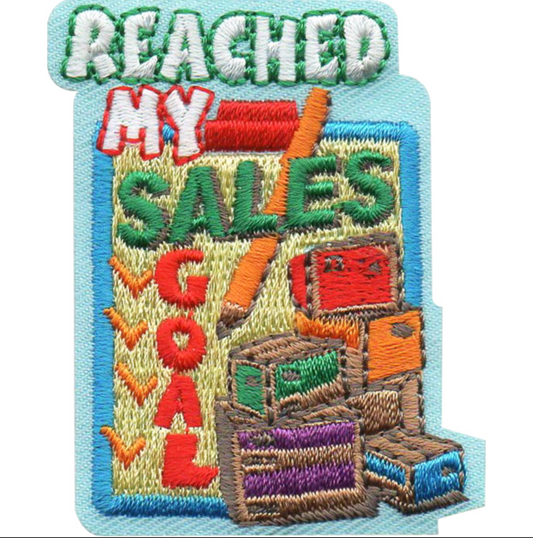 Reached My Sales Goal Patch