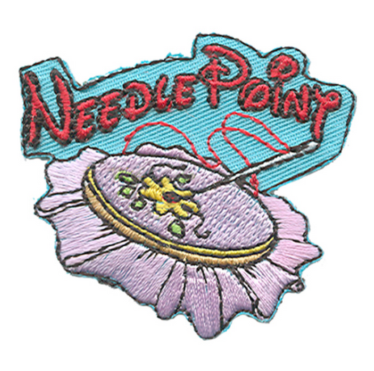 Needlepoint Embroidery Patch