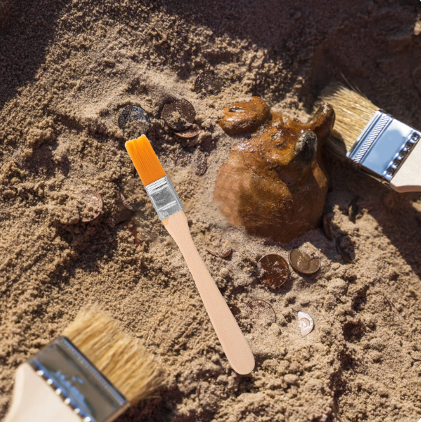 Archaeological Tools - Excavation Hammer, Brush, Chisel