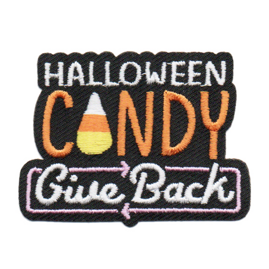 Halloween Candy Give Back Patch