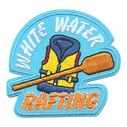 White Water Rafting Patch