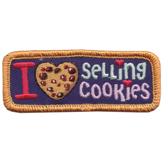 I Love Selling Cookies Patch