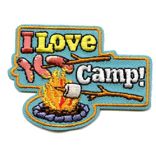 I Love Camp! Patch