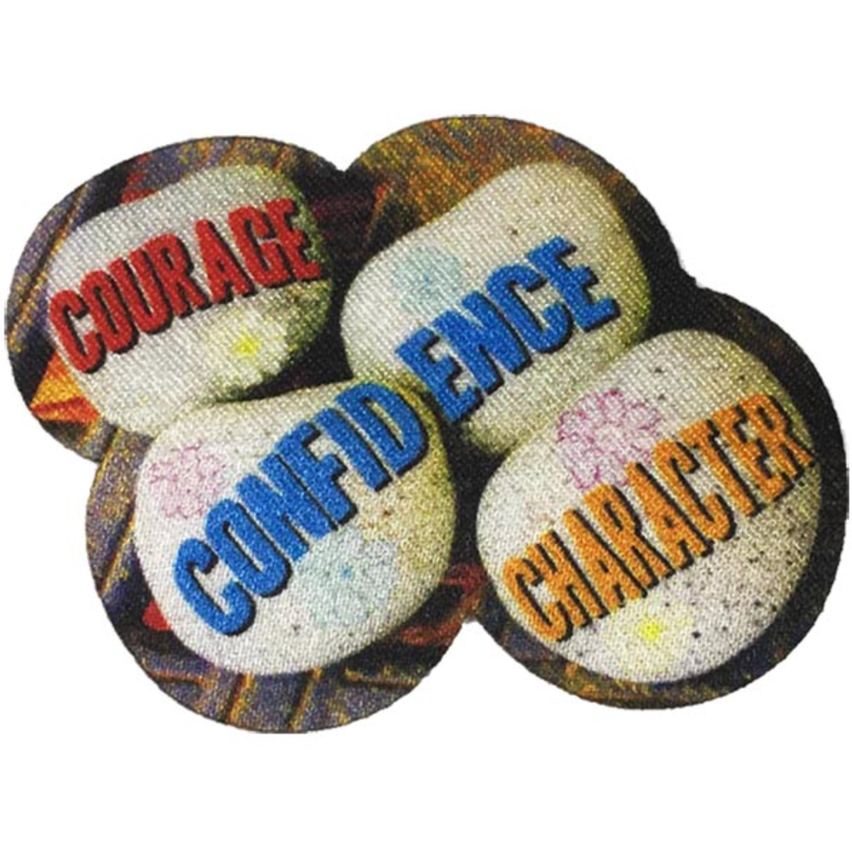 Courage, Confidence & Character Patch