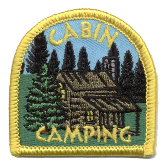 Cabin Camping Patch