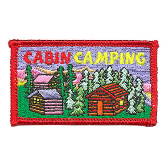 Cabin Camping Patch