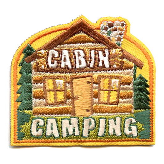 Cabin Camping Patch