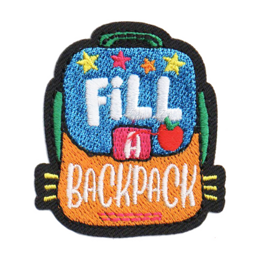 Fill a Backpack Patch