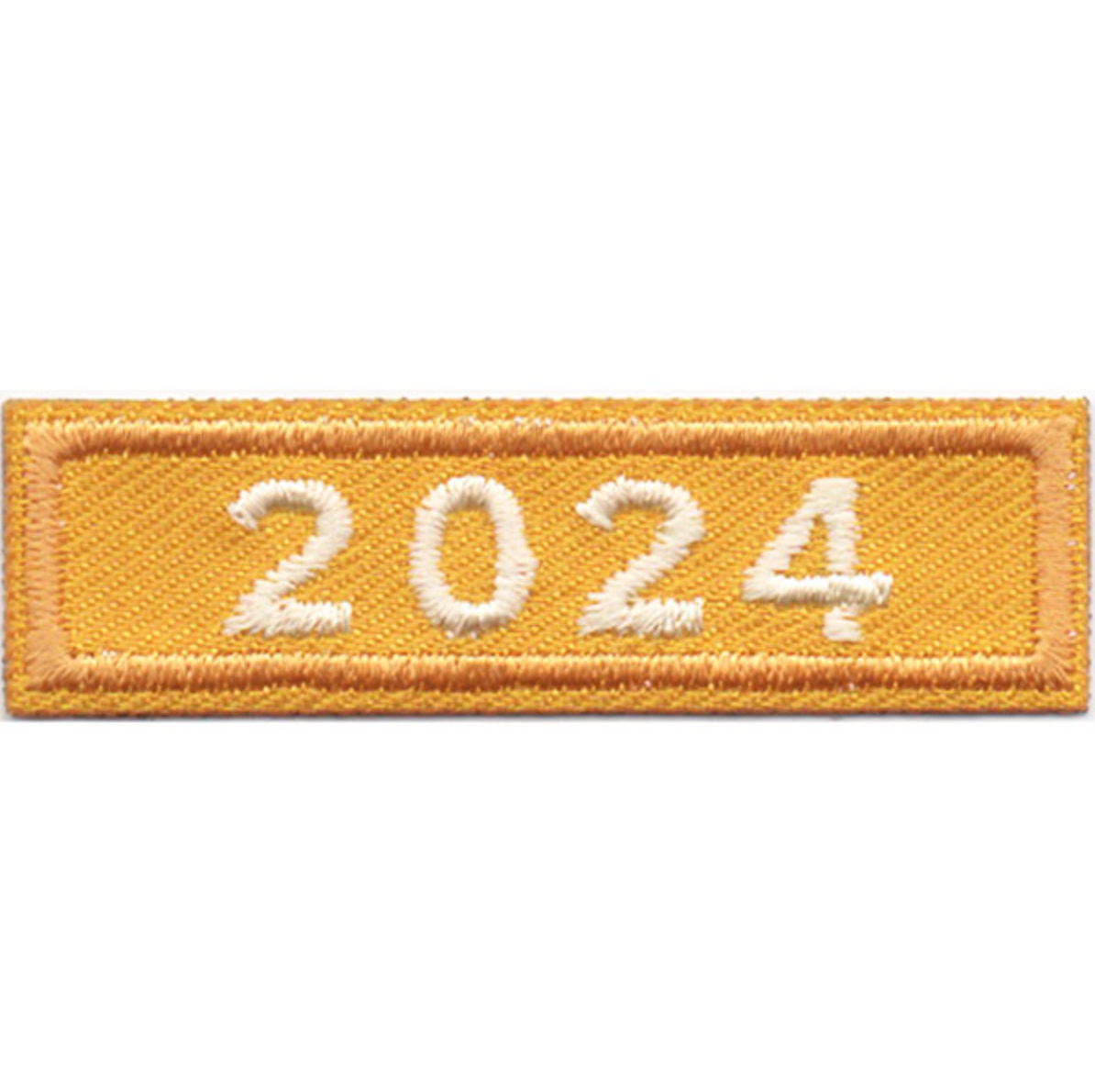 2024 Gold Year Bar Patch