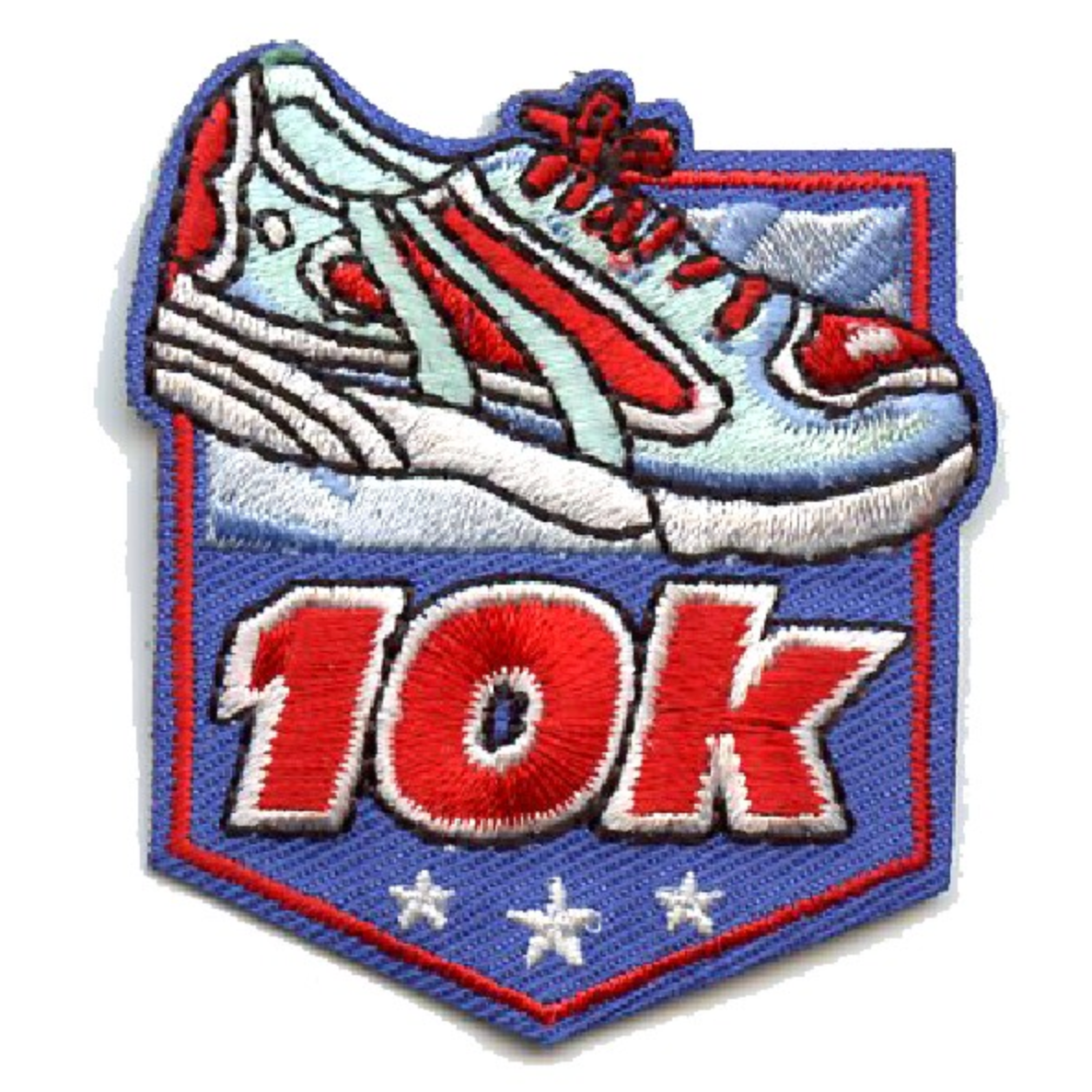 10k - Blue Shoe Patch