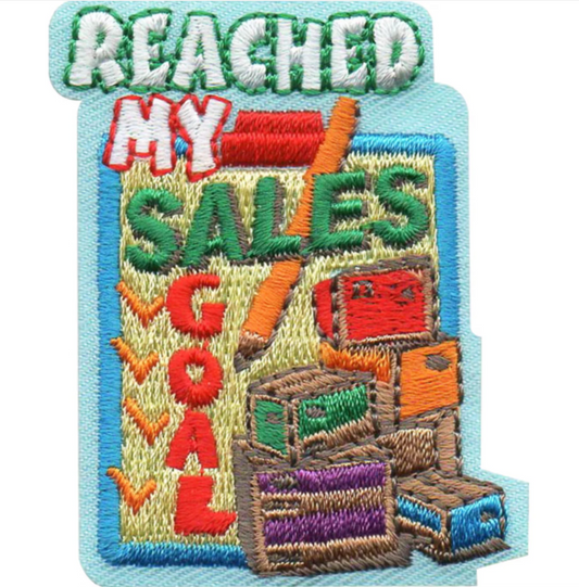 Reached My Sales Goal Patch